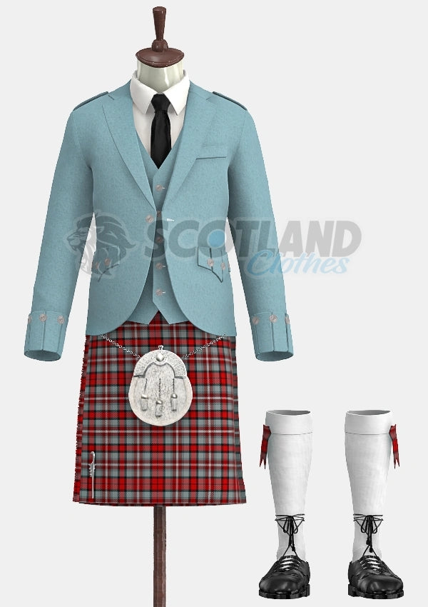 Alloway Rose Tartan Argyle Outfit