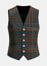 Custom Made Brodie Hunting Modern Tartan Waistcoat