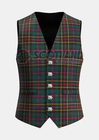 Custom Made Brodie Hunting Modern Tartan Waistcoat