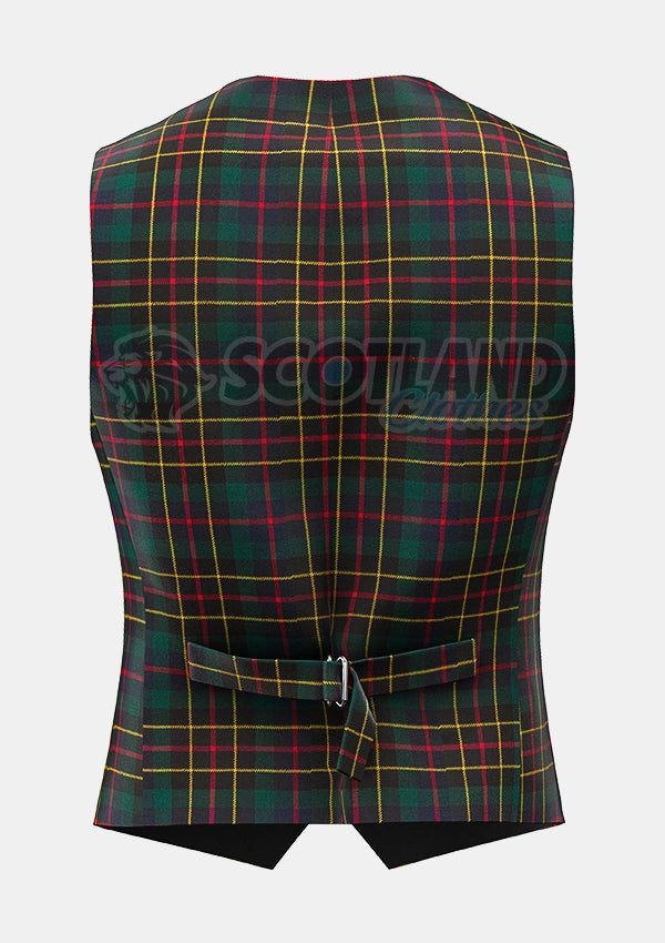 Custom Made Brodie Hunting Modern Tartan Waistcoat