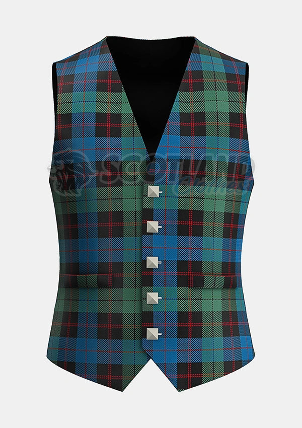 Custom Made Guthrie Tartan Waistcoat