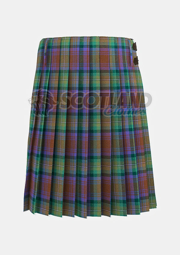Isle of Skye Tartan 2155 Kilt Back