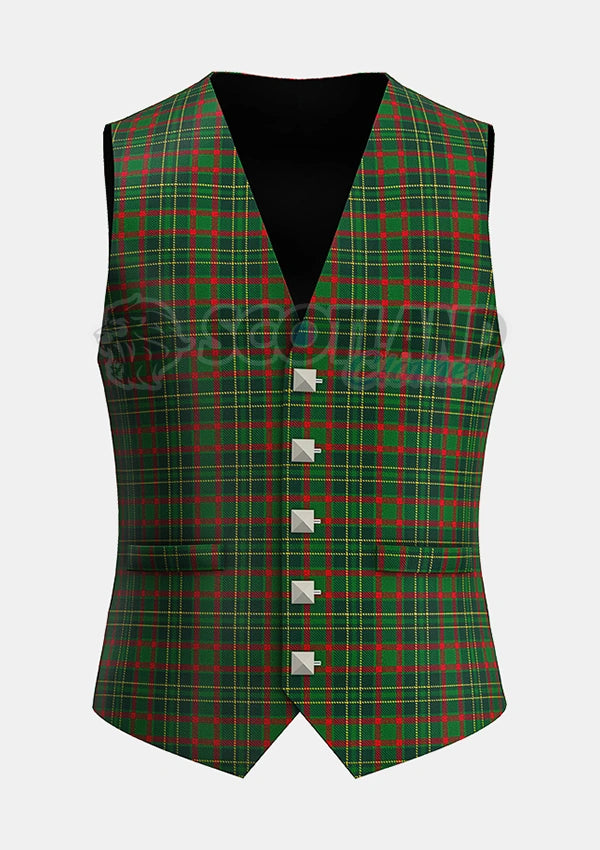 Custommade Clan Doyle Tartan Waistcoat
