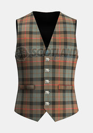 Custommade Gunn Weathered Tartan Waistcoat