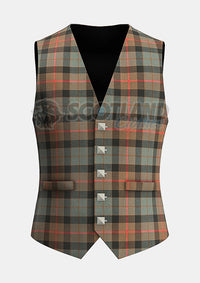 Custommade Gunn Weathered Tartan Waistcoat