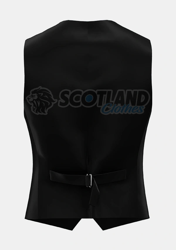 Custommade Gunn Weathered Tartan Waistcoat