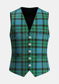 Custommade Mackay Ancient Tartan Waistcoat