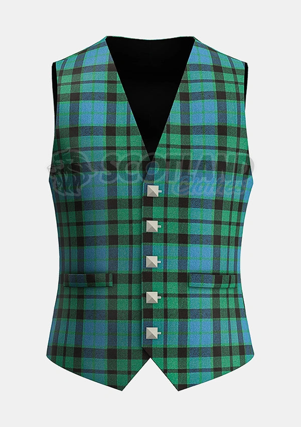 Custommade Mackay Ancient Tartan Waistcoat
