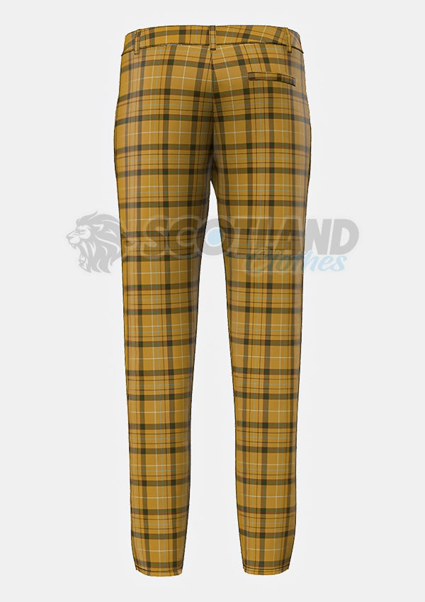 Exploration of Titan Tartan Trouser Back