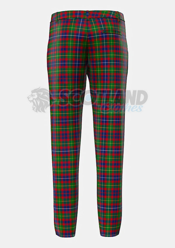 Forrester Tartan Trouser Back