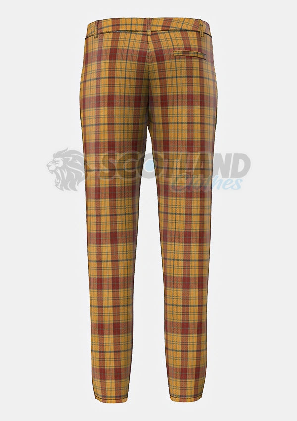 Glen Affric Tartan Trouser Back