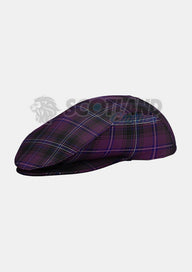 Handmade Purple Tartan Irish Hat