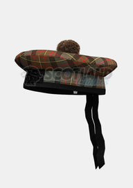 Maclaren weathered tartan Balmoral Hat