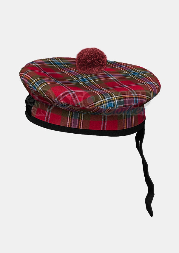 Maclean of duart weathered tartan Balmoral Hat