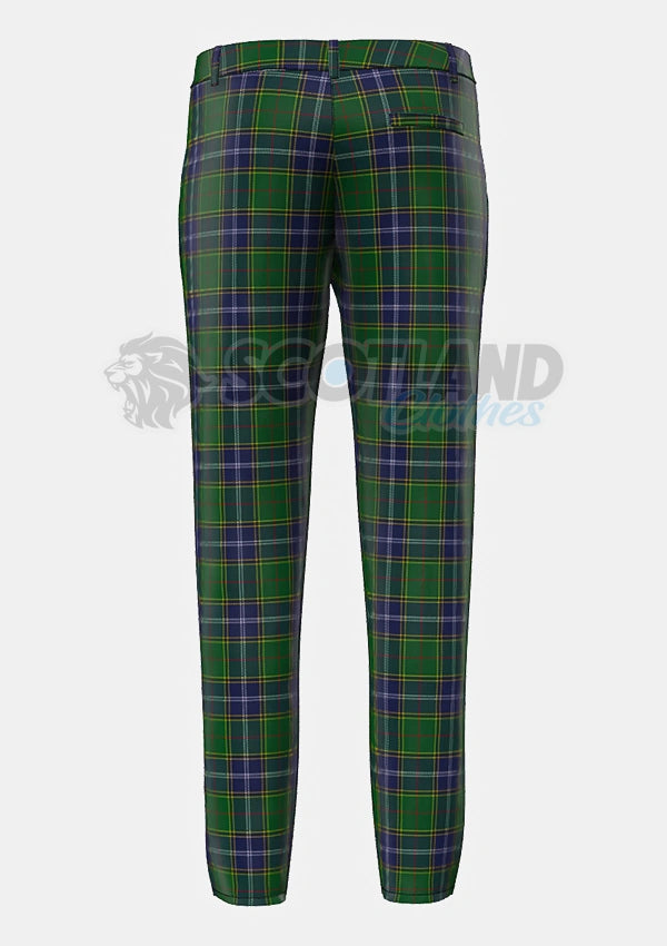 Pringle Tartan Trouser Back