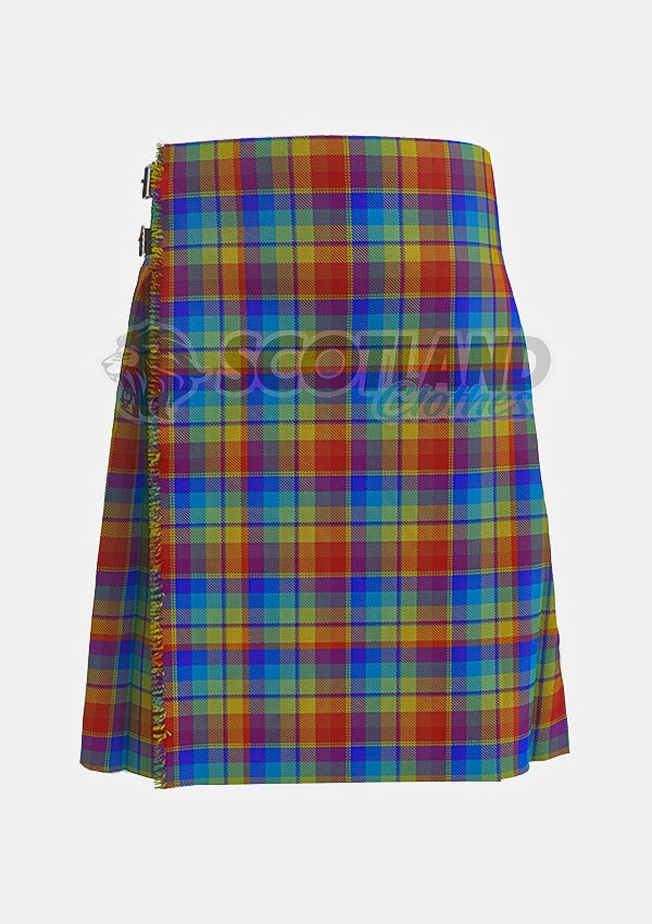 Rainbow Tartan Kilt
