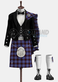 Rutherford Tartan Prince Charlie Outfit