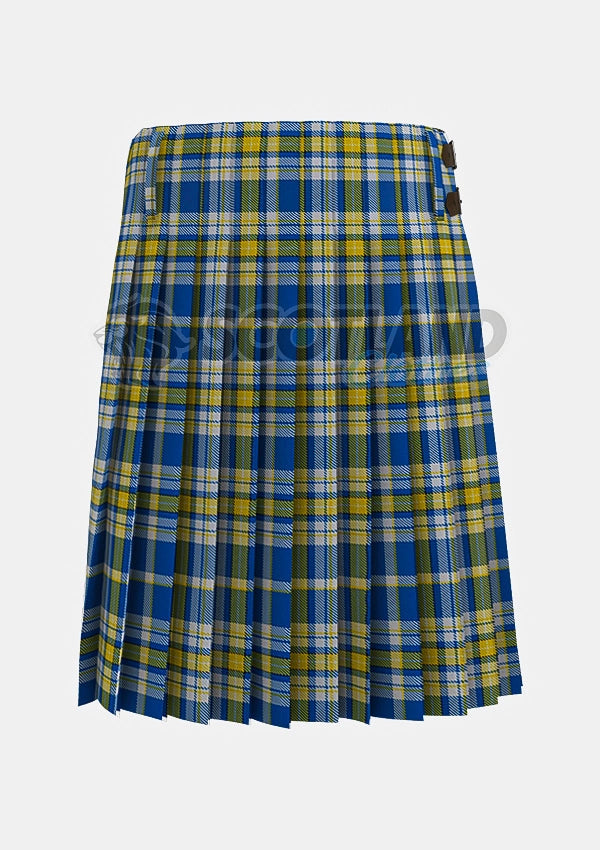 Ukraine Forever Tartan Kilt Back