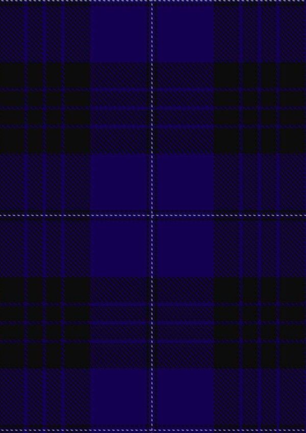 Blue Spirit Tartan Fabric
