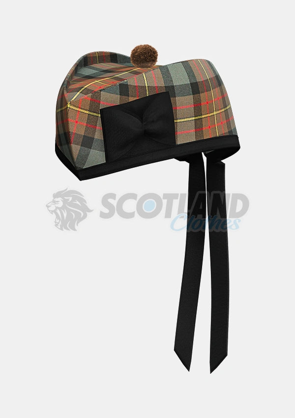 Maclaren Weathered Tartan Glengarry Hats