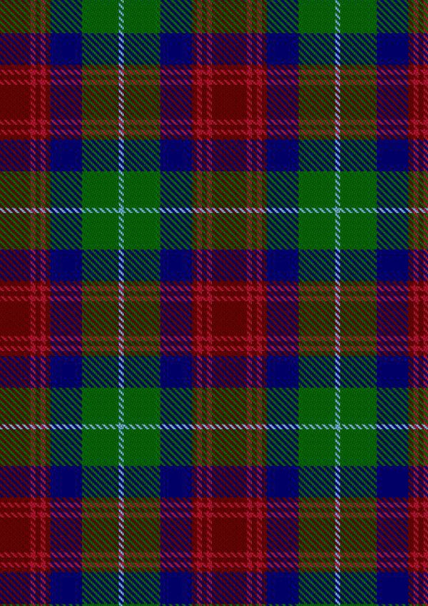 Akins Clan Tartan Fabric