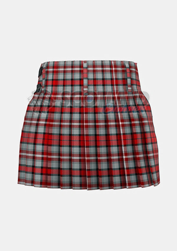 Alloway Rose Tartan Kilt Back
