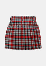 Alloway Rose Tartan Kilt Back