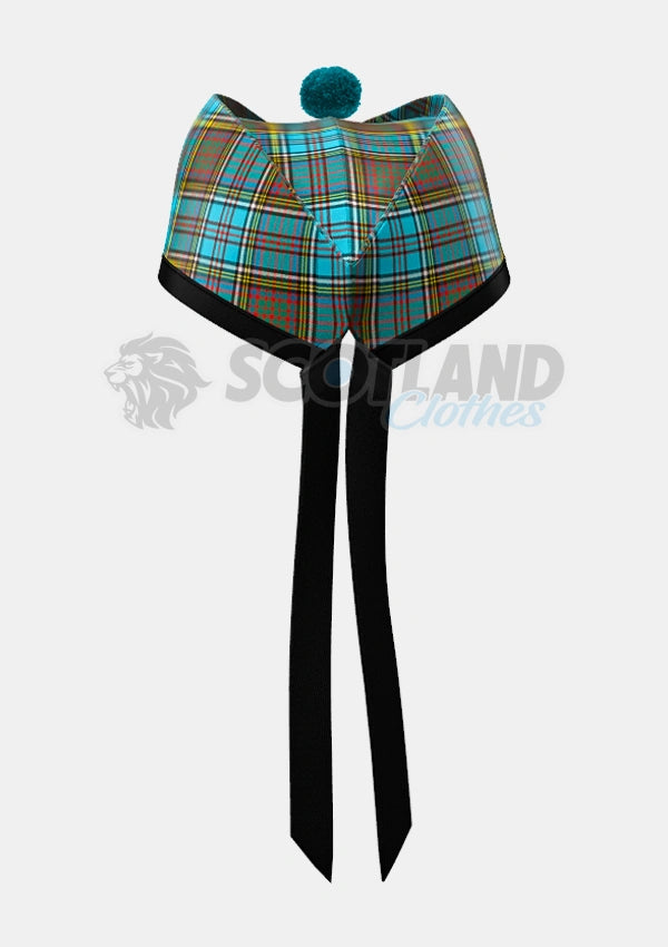 Anderson Tartan Glengarry Hat Back