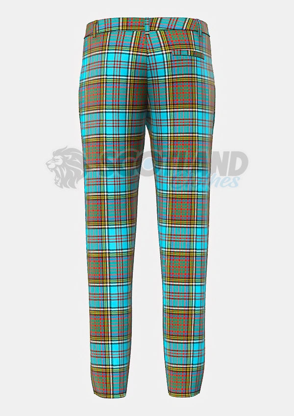 Anderson Tartan Trouser Back