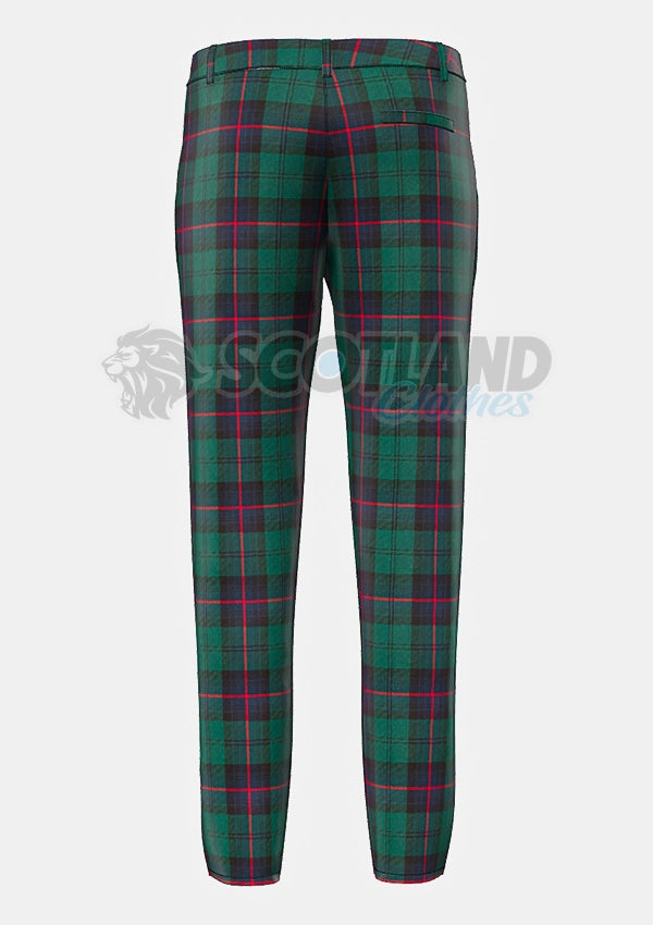 Armstrong Tartan Trouser Back