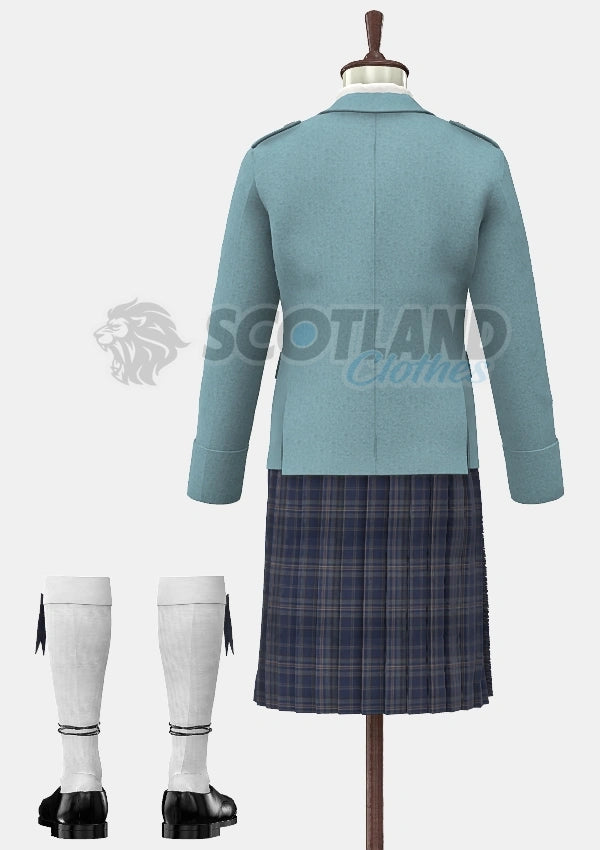 Arran Mist Tartan Argyle Outfit