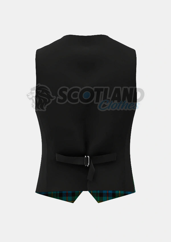 Baillie Tartan Waistcoat Back