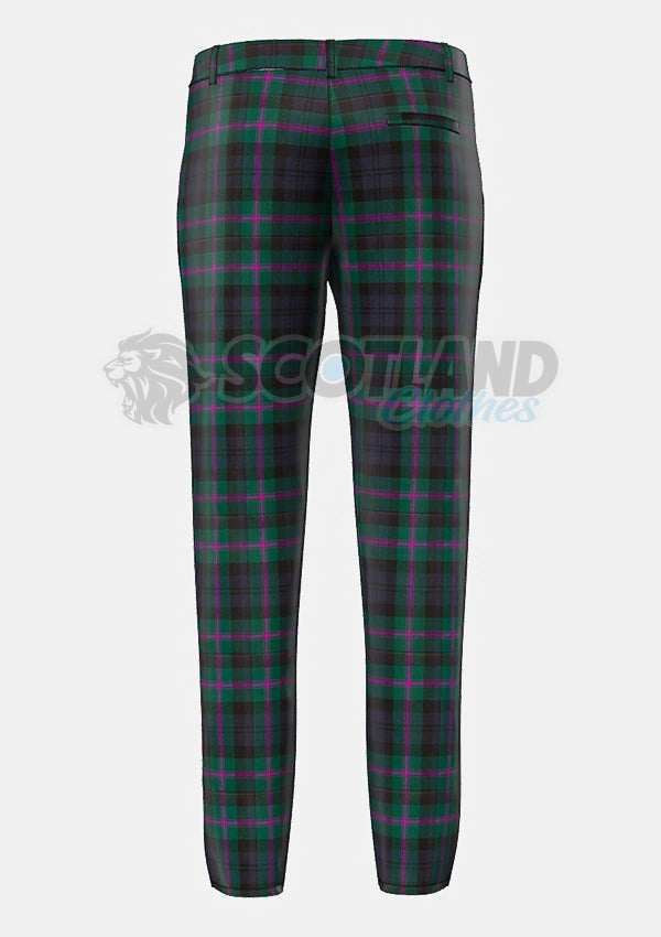 Baird Tartan Trouser Back