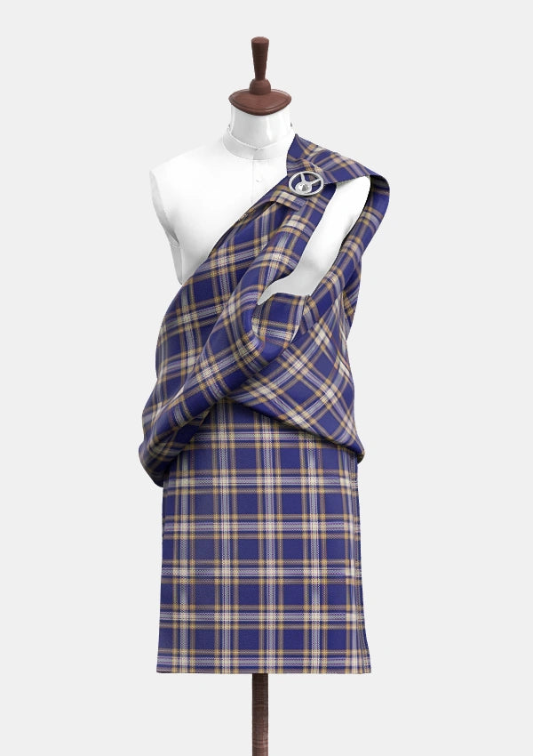 Baker Tartan Great Kilt Front