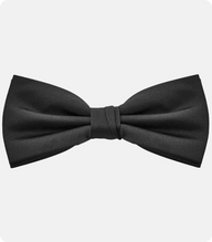 Black Pre Tied Bow Tie