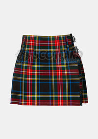Black Stewart Tartan Kilt