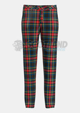 Black Stewart Tartan Trouser