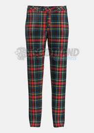 Black Stewart Tartan Trouser