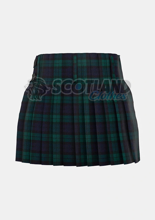 Black Watch Tartan Kilt Back