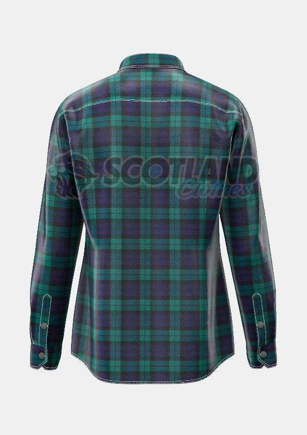 Black Watch Tartan Shirt Back