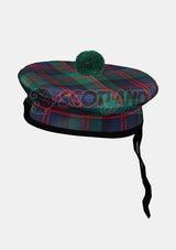 Blair Tartan Balmoral Hat Front Side