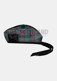 Blair Tartan Glengarry Hat Side