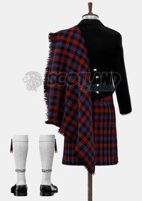 Brown Tartan Prince Charlie Outfit