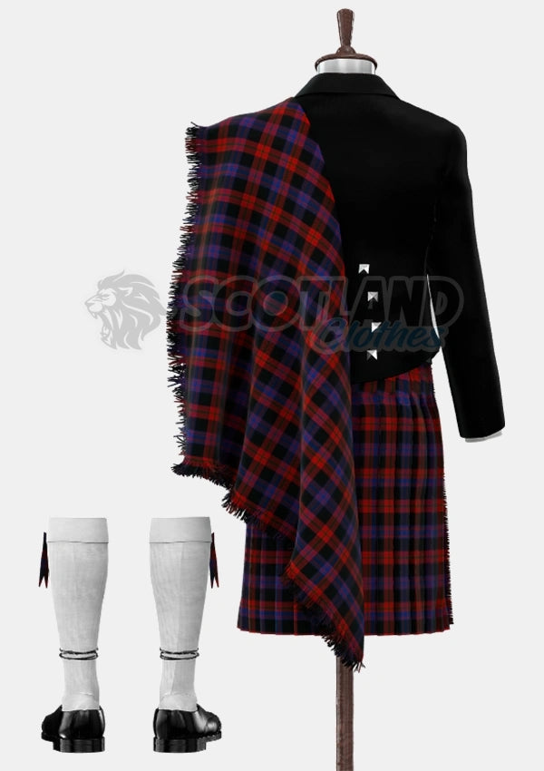 Brown Tartan Prince Charlie Outfit