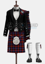 Brown Tartan Prince Charlie Outfit