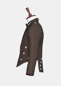 Brown_Prince_Charlie_Kilt_Jacket_with_Satin_Lapels_left_image