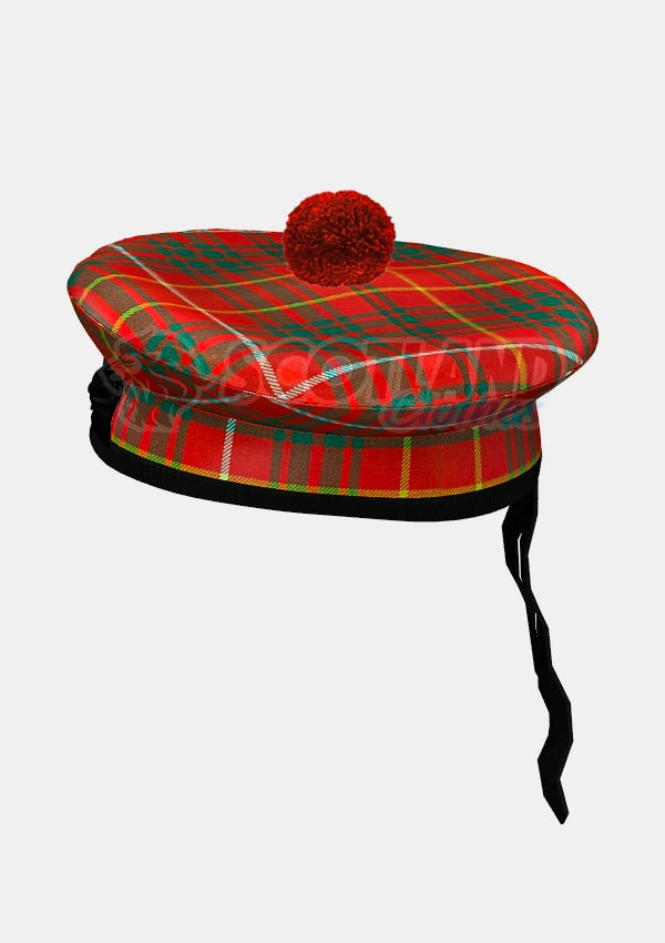 Bruce Tartan Balmoral Hat Front Side