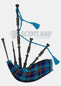 Buchanan Blue Tartan Bagpipe