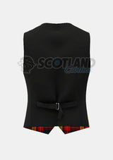 Buchanan Tartan Waistcoat Back