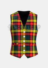 Buchanan Tartan Waistcoat Front